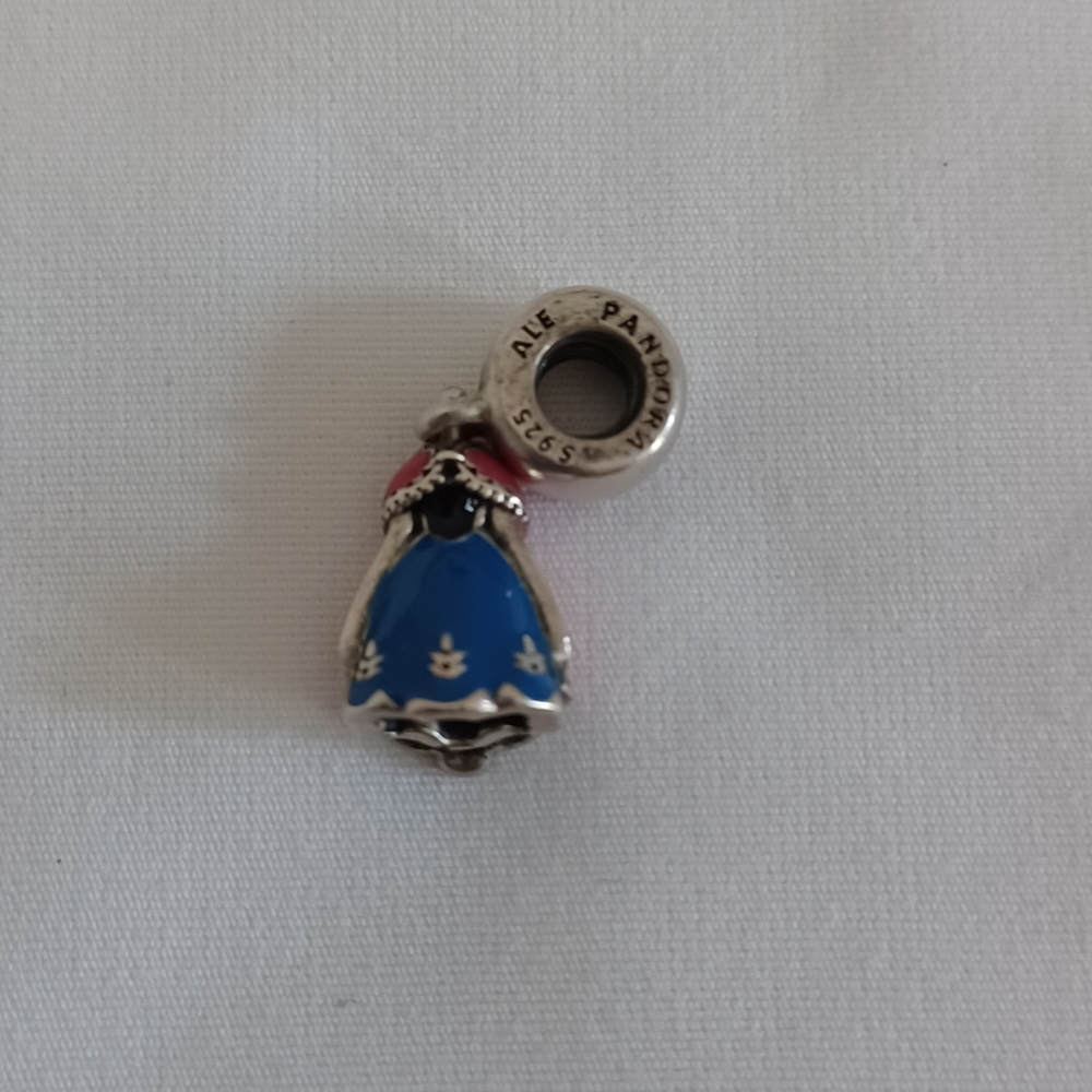 Pandora bracelet with 5 charms Disney princess - Picture 5 of 12